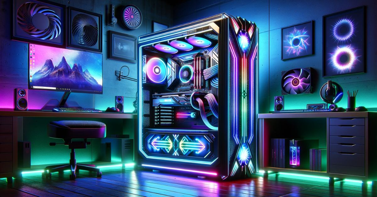 Gamer PC i fedt design